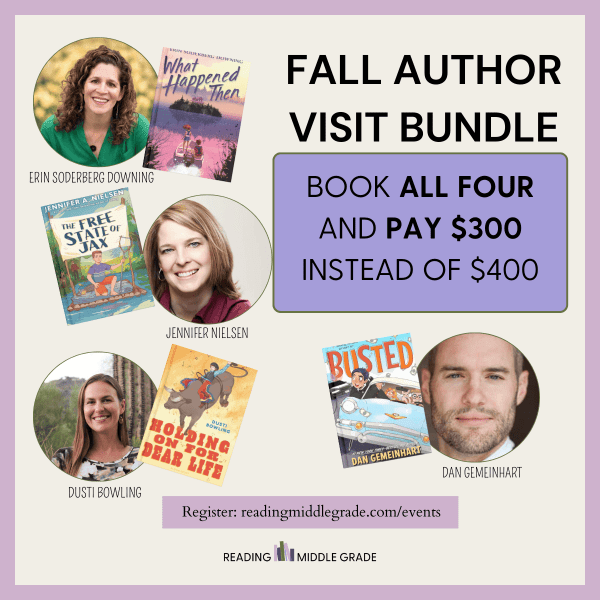 fall author visit bundle final Virtual Author Visits: FALL BUNDLE